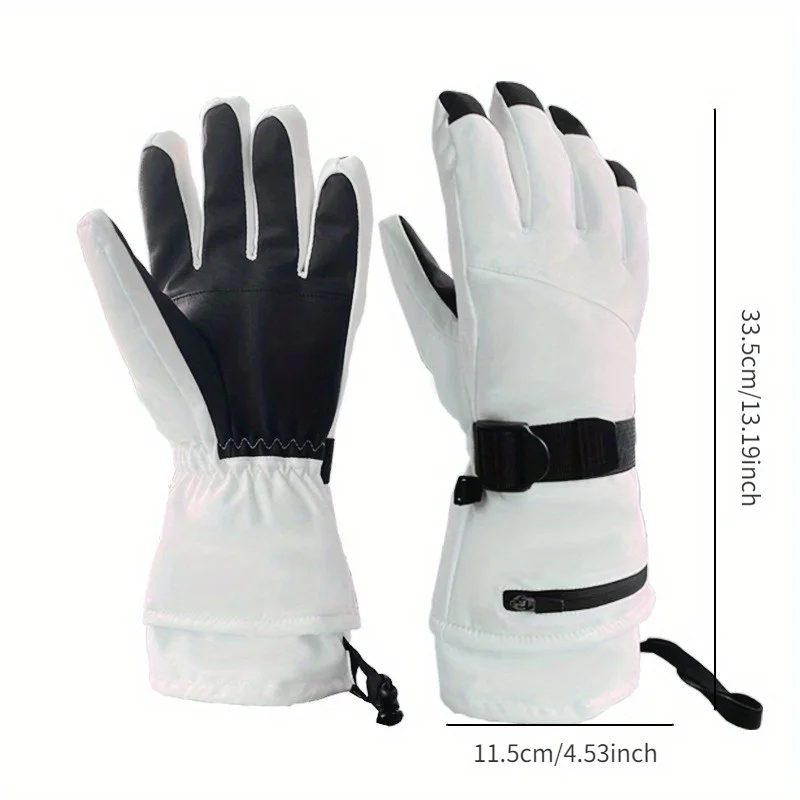 Thermal Waterproof Ski Gloves  - огляд і ціна Snow Glove Insulated