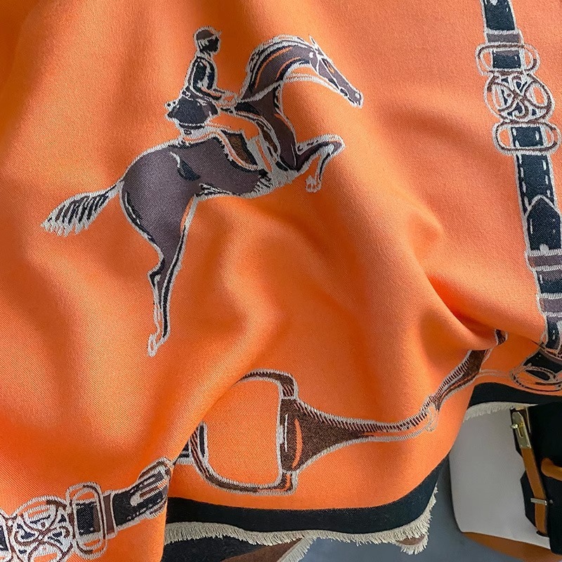 Retro Rider Horse Imitation Ca - огляд і ціна Wool Scarf Men