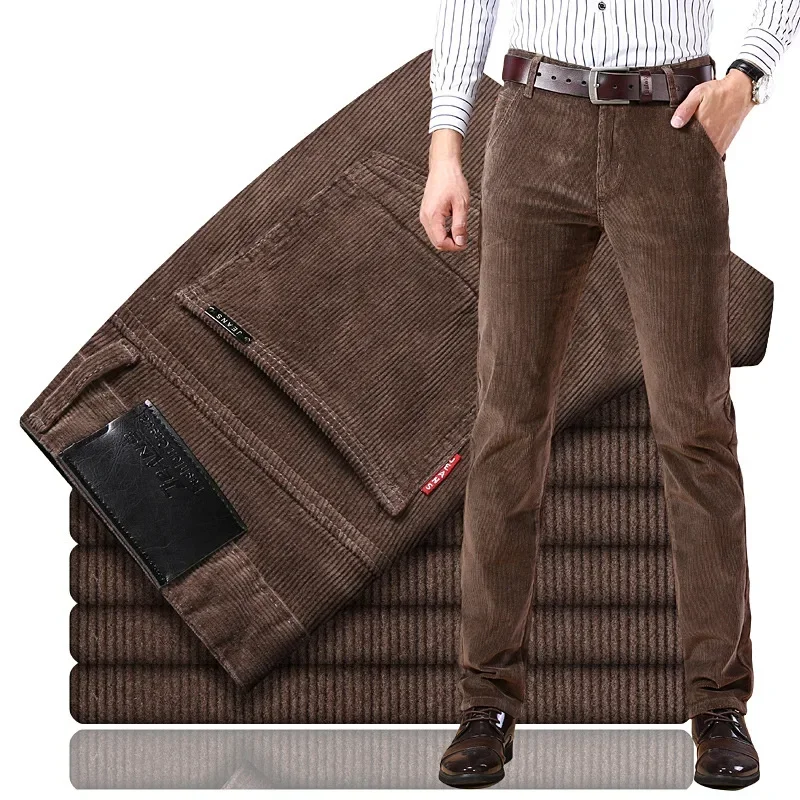 2025 Spring Autumn Men's Cordu - огляд і ціна Corduroy Pant Warm