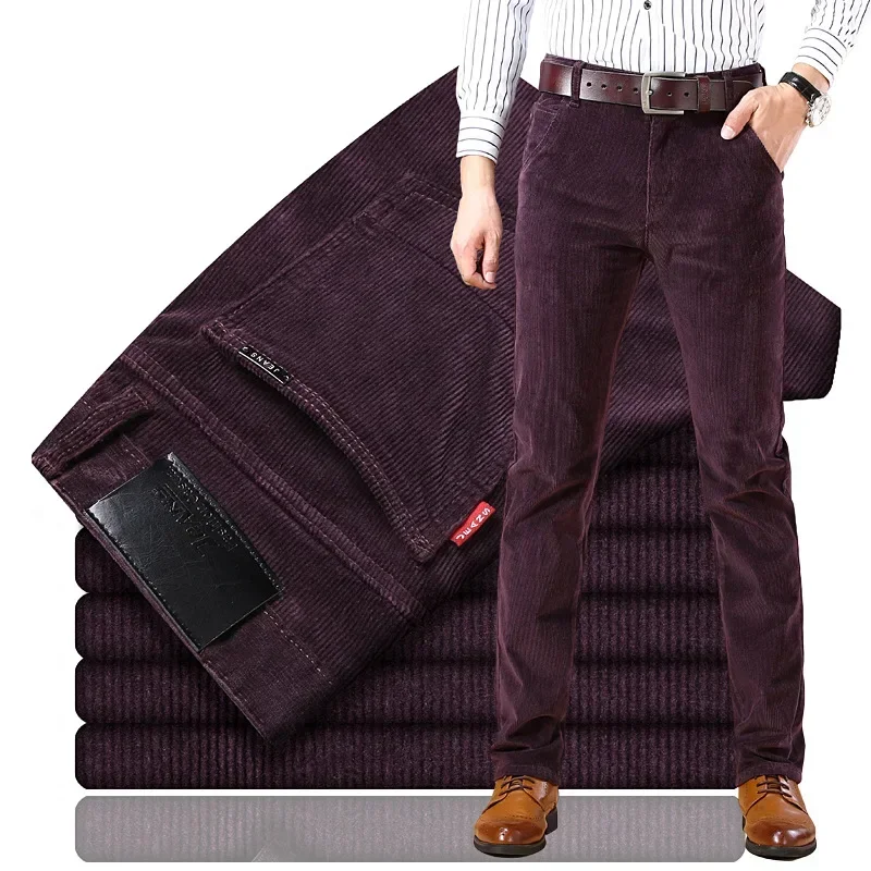 2025 Spring Autumn Men's Cordu - огляд і ціна Corduroy Pant Warm