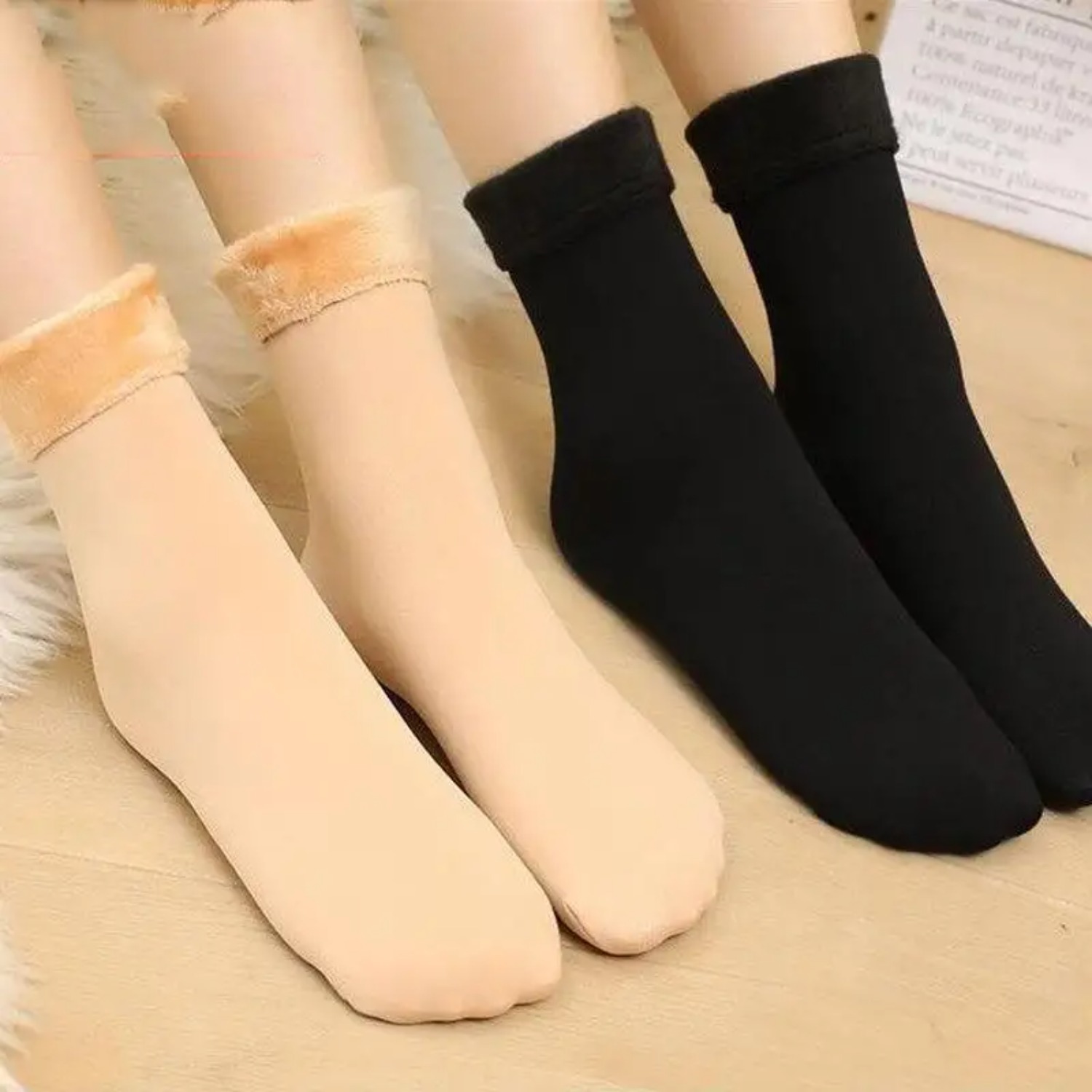 5Pairs/ Winter Warm Solid Wome - огляд і ціна Thermal Sock Wool