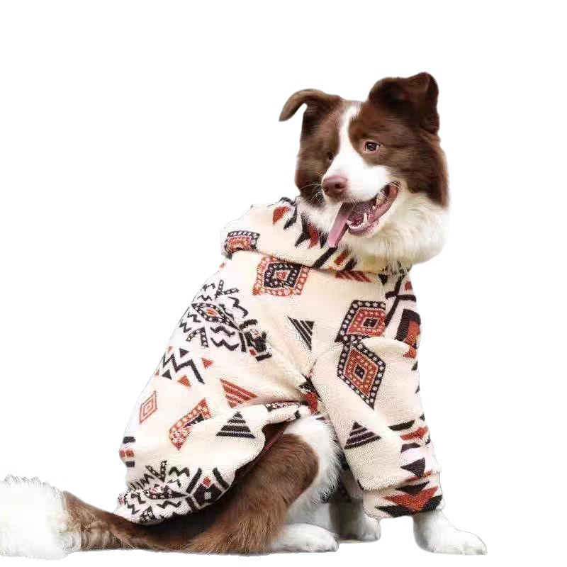 Winter Warm Hooded Dog Coat Sh - огляд і ціна Sherpa Hoodie Fleece