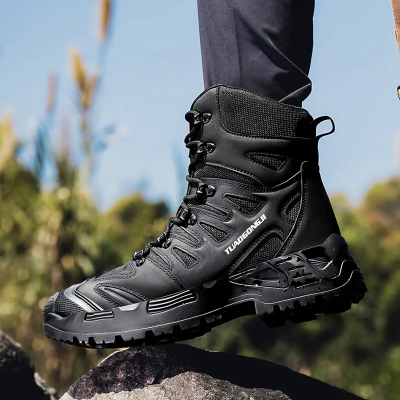Men's Outdoor Hiking Tactical  - огляд і ціна Waterproof Winter Boot