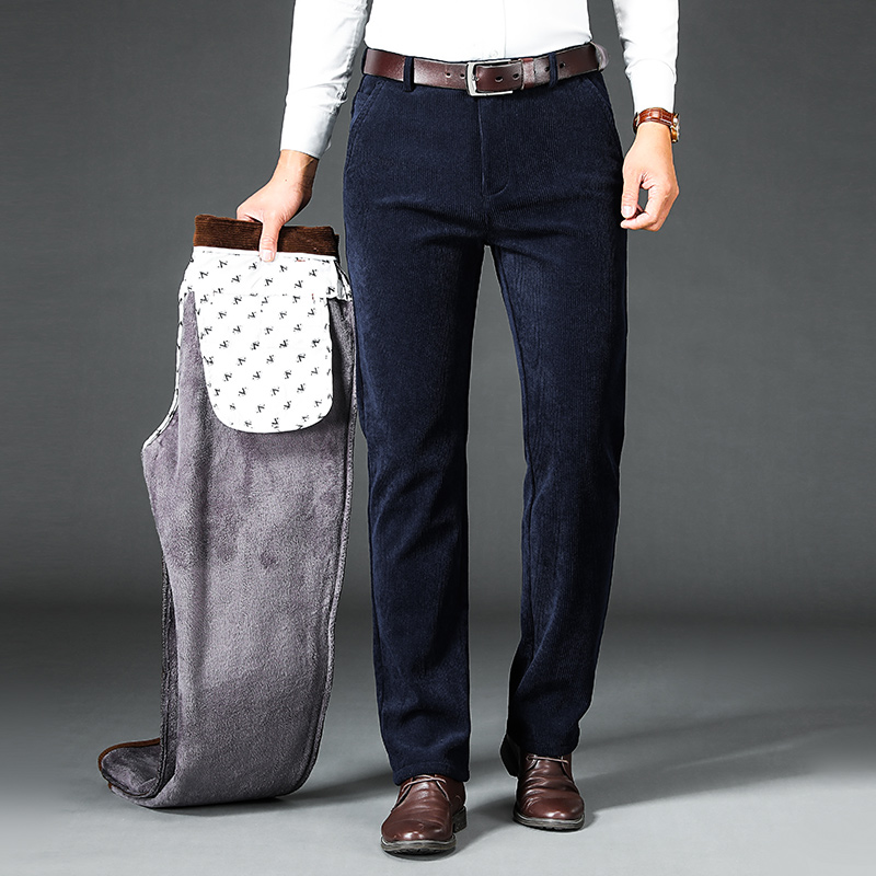 Winter Men's Fleece Corduroy P - огляд і ціна Corduroy Pant Warm