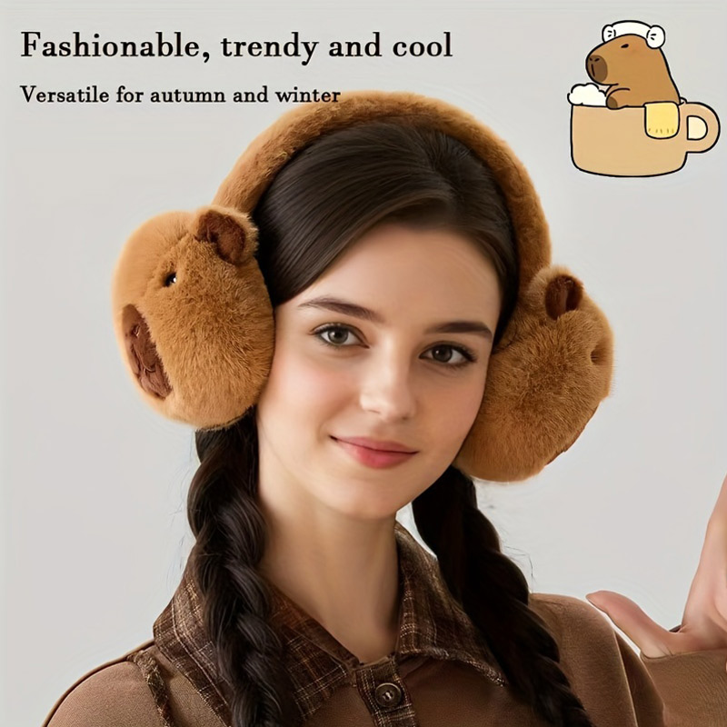Cute Capibala Earmuffs Cartoon - огляд і ціна Earmuffs Foldable