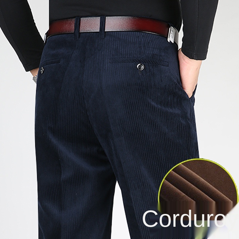 Double Pleated Corduroy Pants  - огляд і ціна Corduroy Pant Warm