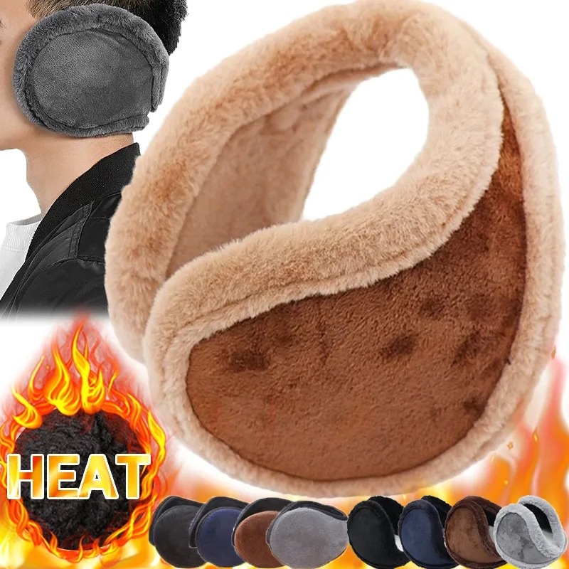 Thicken Fur Earmuffs Men Women - огляд і ціна Winter Headband Fleece