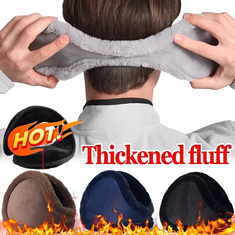 Thicken Fur Earmuffs Men Women - огляд і ціна Winter Headband Fleece