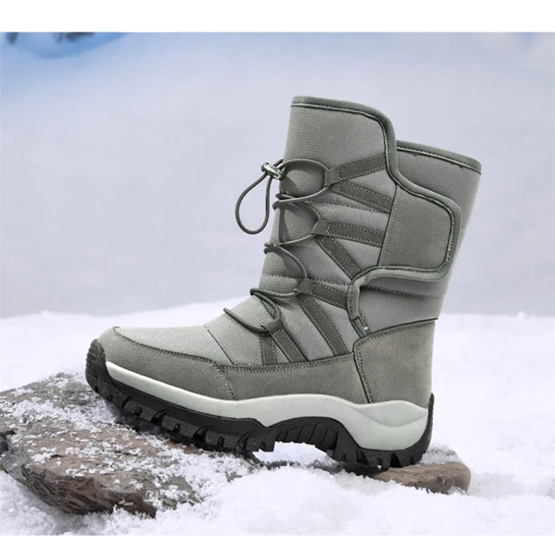 Men's Warm Plush Couple Snow B - огляд і ціна Waterproof Winter Boot