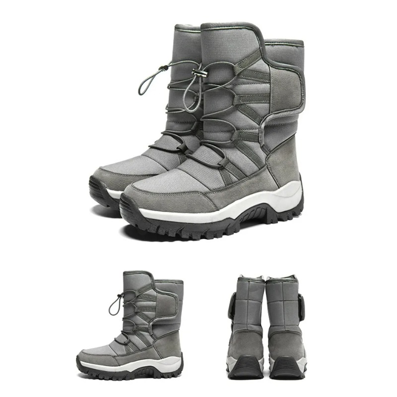 Men's Warm Plush Couple Snow B - огляд і ціна Waterproof Winter Boot
