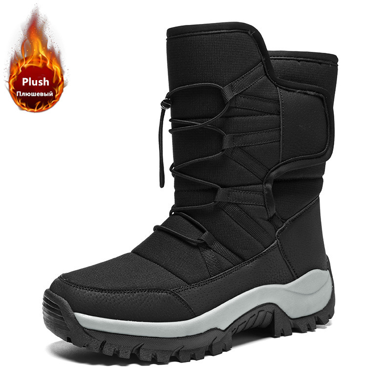 Men's Warm Plush Couple Snow B - огляд і ціна Waterproof Winter Boot