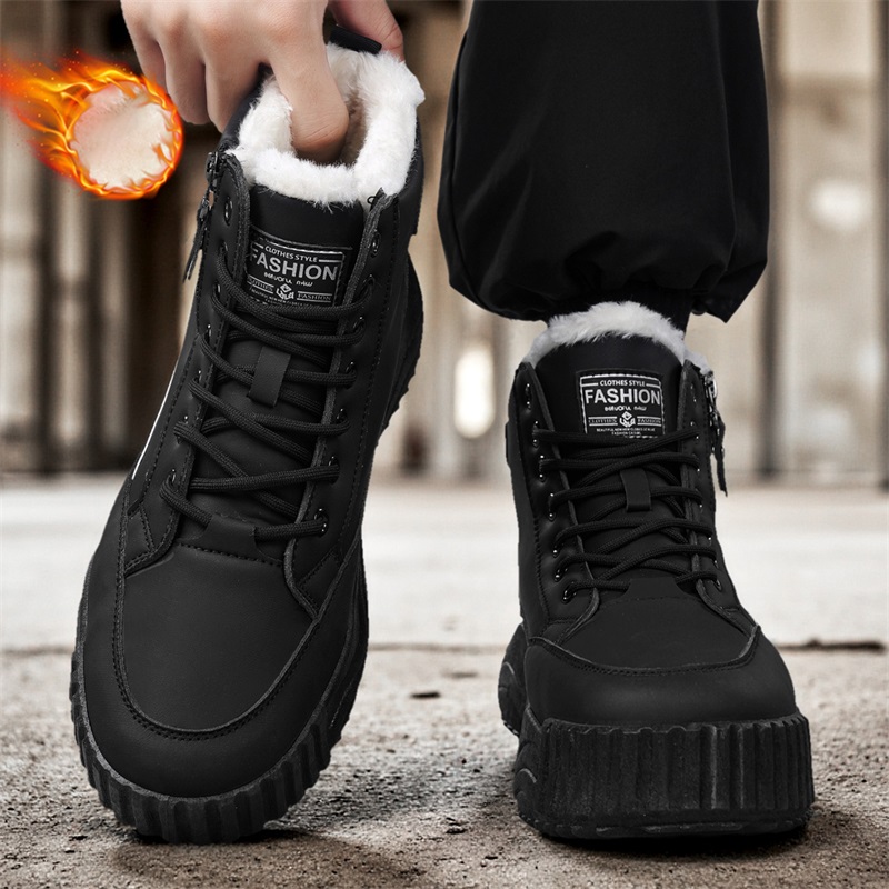 Men's Winter Snow Boots Therma - огляд і ціна Waterproof Winter Boot