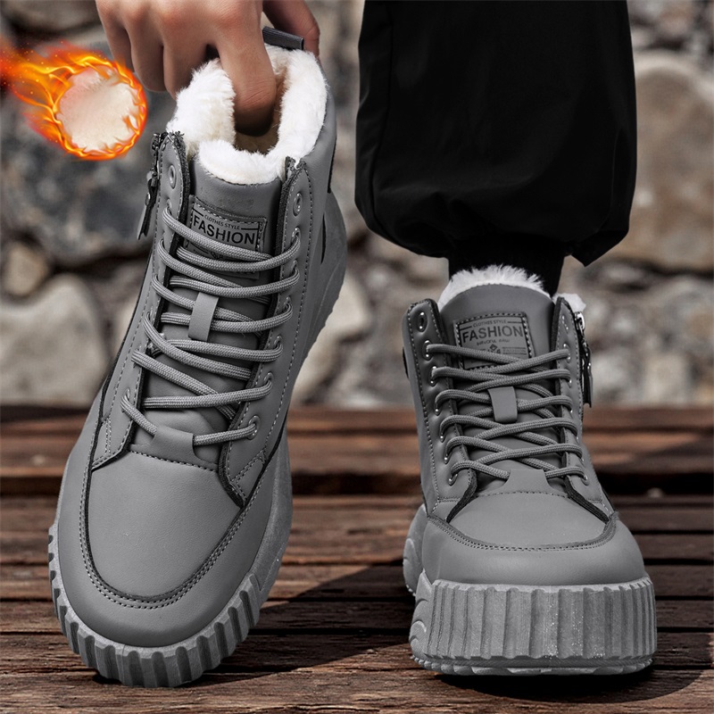 Men's Winter Snow Boots Therma - огляд і ціна Waterproof Winter Boot