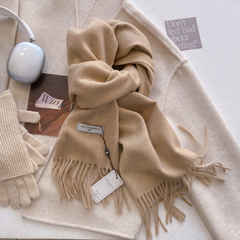 2024 Winter Wool Scarf For Wom - огляд і ціна Cashmere Pashmina Wrap