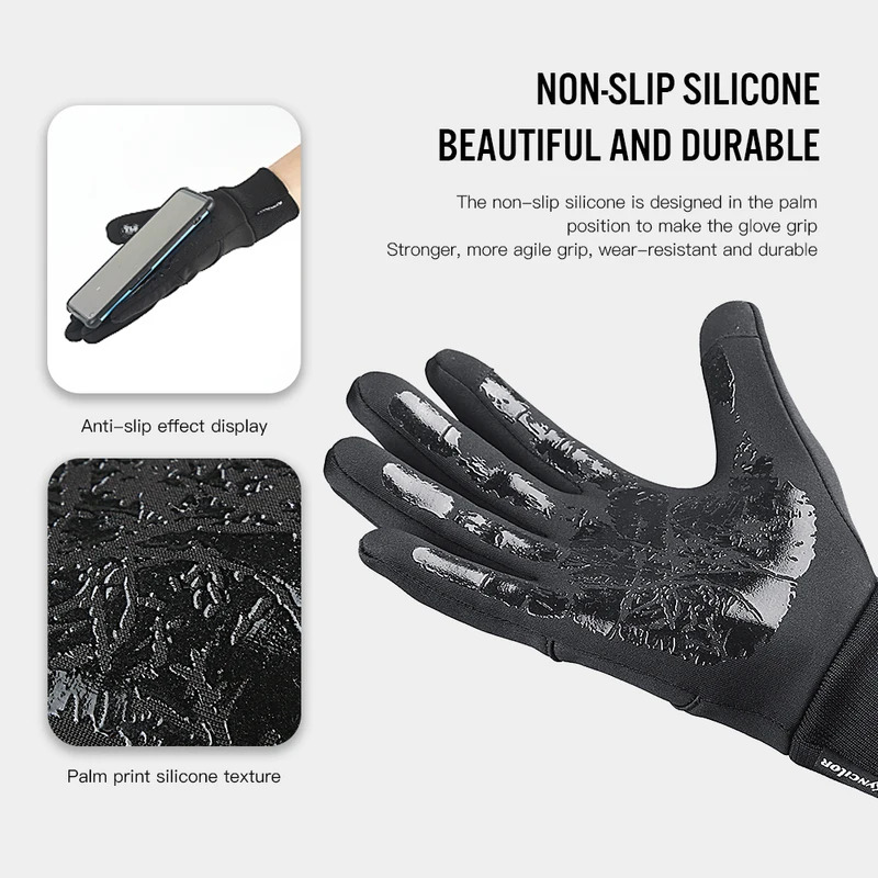 Winter Cycling Gloves for Men  - огляд і ціна Touch Screen Gloves