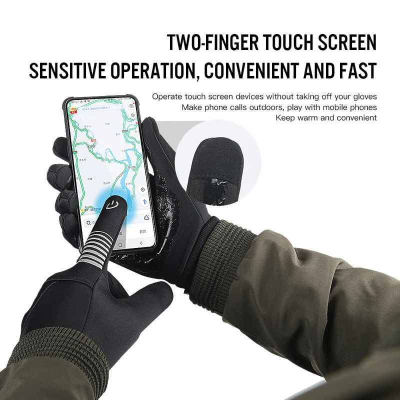 Winter Cycling Gloves for Men  - огляд і ціна Touch Screen Gloves