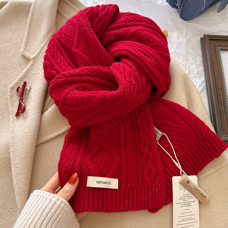 Luxury 100% Wool Scarf Women M - огляд і ціна Wool Scarf Men