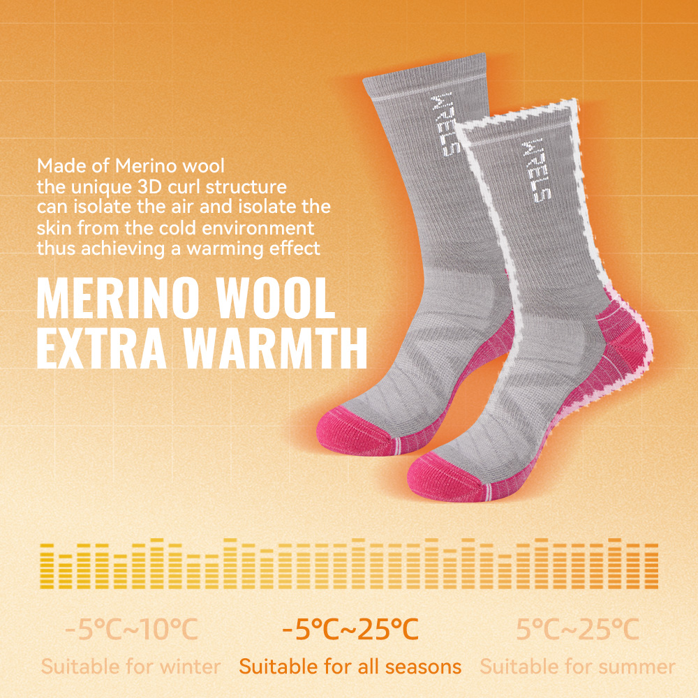 WRELS 1/2/3 Merino Wool Socks  - огляд і ціна Thermal Sock Wool
