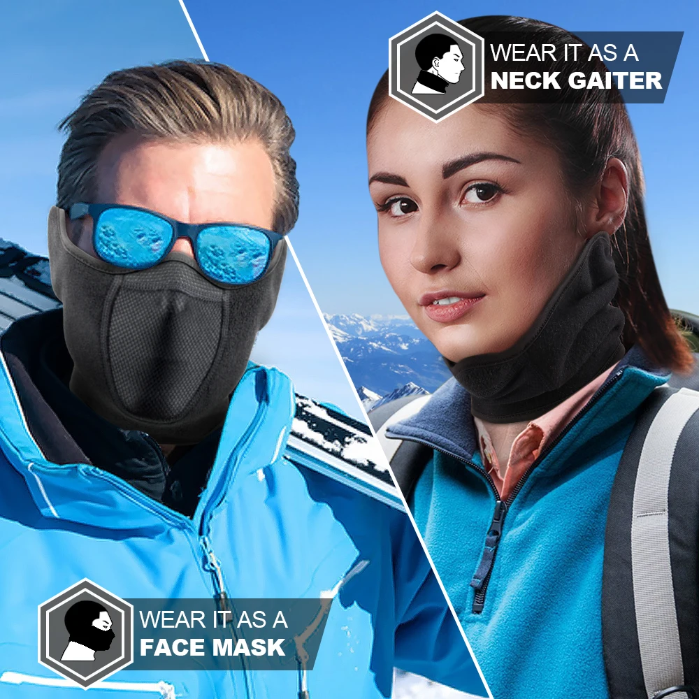 Winter Neck Warmer Ear Cover F - огляд і ціна Fleece Ear Warmer Band