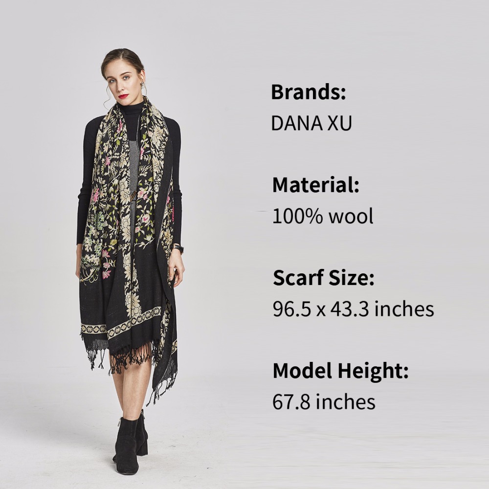 Luxury Brand Scarf Female Male - огляд і ціна Wool Scarf Men