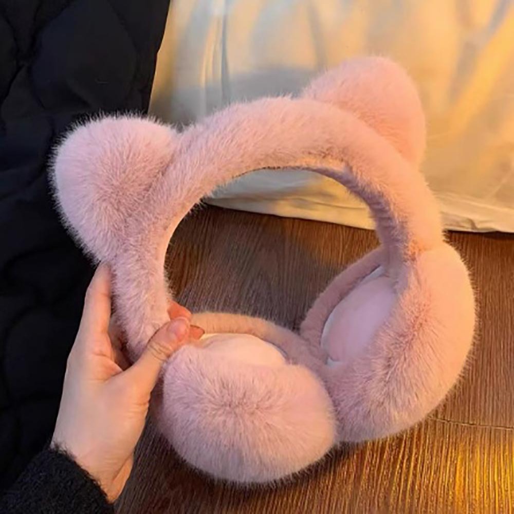 Cute Cat Earmuffs Winter Warm  - огляд і ціна Earmuffs Foldable