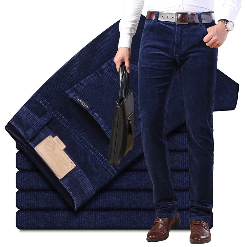 Autumn Winter Men`s Thick Warm - огляд і ціна Corduroy Pant Warm