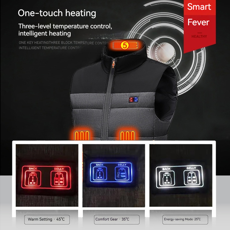 2025 New Heated Vest for Men W - огляд і ціна Heated Vest Battery