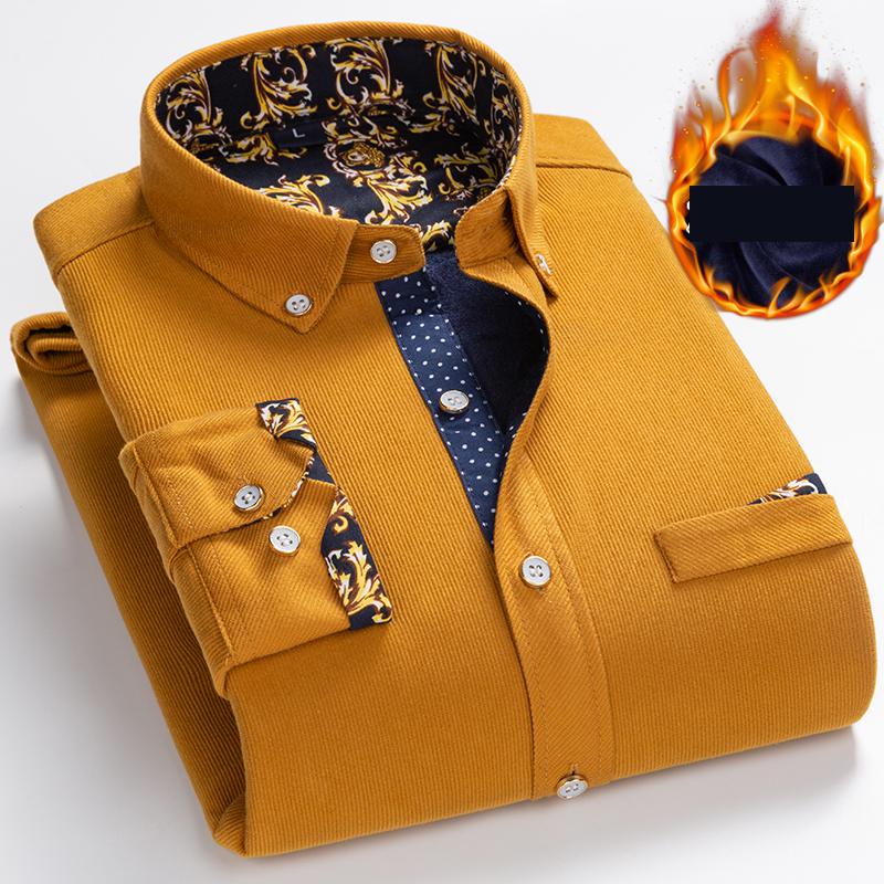 Thermal Men's Heavyweight Cord - огляд і ціна Flannel Shirt Lined