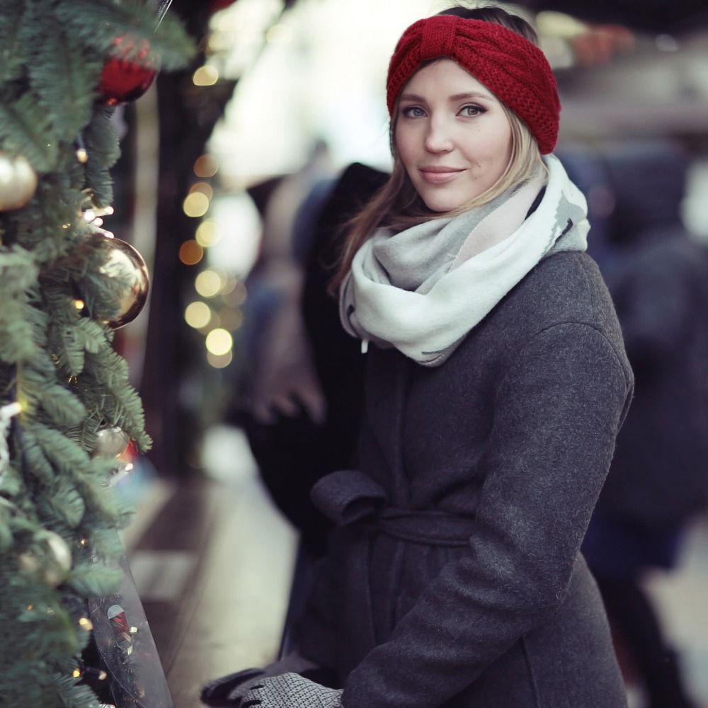 Winter Knitted Women Headbands - огляд і ціна Winter Headband Fleece